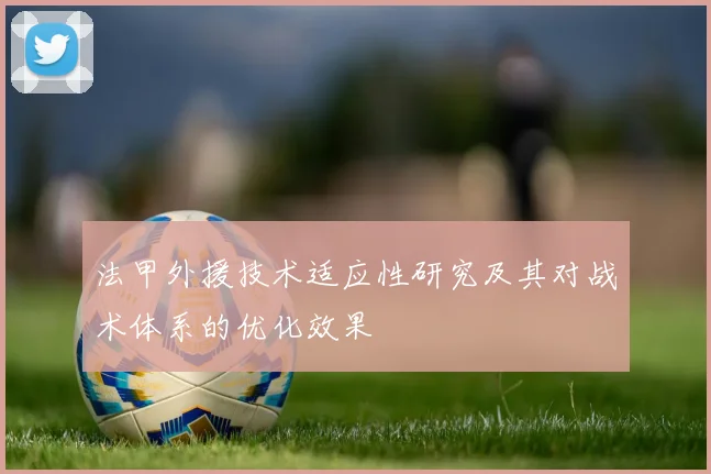 法甲外援技术适应性研究及其对战术体系的优化效果